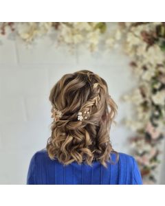 Hair Updo & Curls