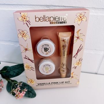 Vanilla Pink Lip Kit - Bellapierre