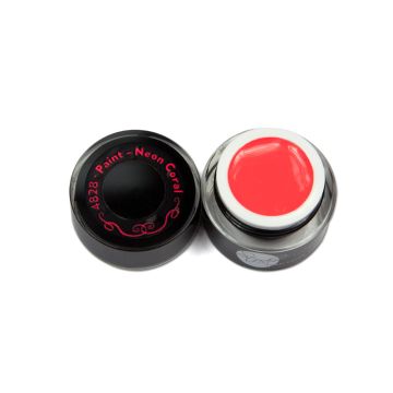 Paint Gel 5ml - Neon Coral 