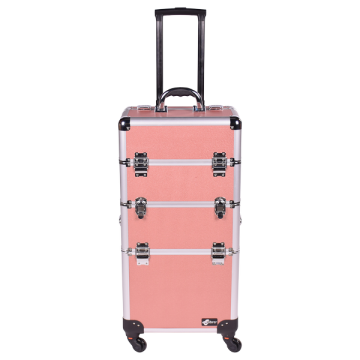 Cobra 2-in-1-Trolley Old Pink Aluminium Frame