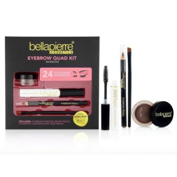 Eyebrow Quad Kit Marrone - Bellapierre