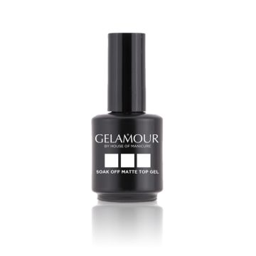 Soak Off Matte Top Coat 15ml - GA